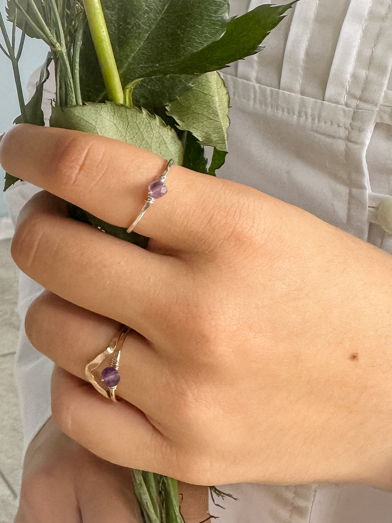 Amethyst Raiza Ring