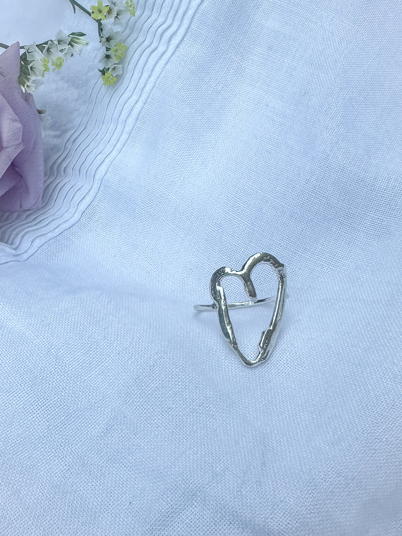 Organic Heart Ring